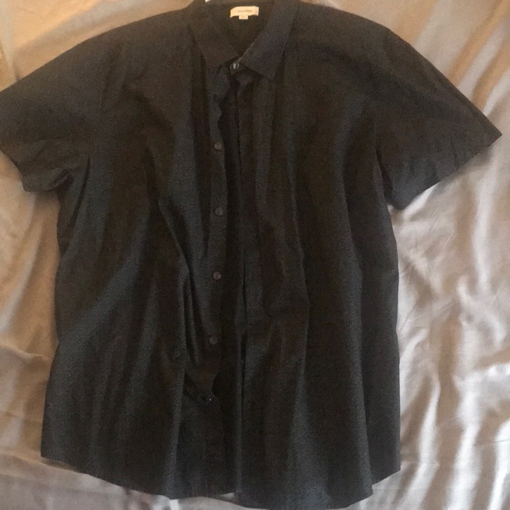 Calvin Klein Button Up Short Sleeve